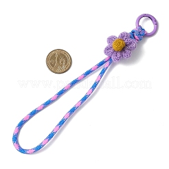 5 pieza de 5 colores de hilo de lana y cordón de poliéster para colgantes decorativos.&nbsp;HJEW-JM04339