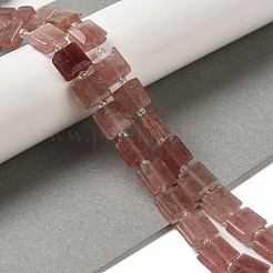 Natürlichen Erdbeere Quarzperlen Stränge&nbsp;G-L596-A20-01