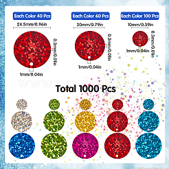 1000 stücke 15 arten ornament zubehör&nbsp;DIY-SC0027-34