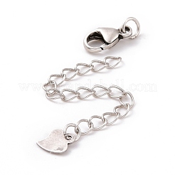 925 Kettenverlängerung aus Sterlingsilber&nbsp;STER-D036-37AS