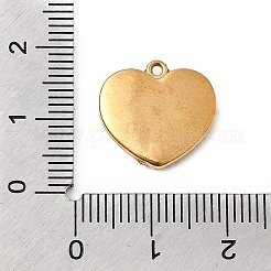 Pendentifs en acier inoxydable 304 avec micro pavé de strass&nbsp;STAS-G369-06G