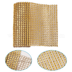 Kunststoff 24 Reihe Strass Mesh Wrap Roll&nbsp;AJEW-TA0001-09