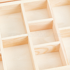 Boîte de rangement en bois&nbsp;CON-WH0081-06