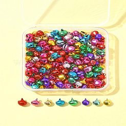 200pcs 2 Arten Aluminiumglockencharme&nbsp;FIND-FS0003-80