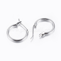 Orecchini a cerchio in ottone&nbsp;KK-E720-01P