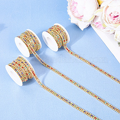 Chaînes strass de fer de tasse&nbsp;CH-WH20001-02A