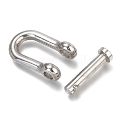 Anlaufgeschützte D-Ring-Ankerschäkelverschlüsse aus Edelstahl 304&nbsp;STAS-H142-04A-P