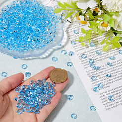 1000 Stück Acryl-Strass-Cabochons mit spitzer Rückseite&nbsp;GACR-SP0001-04A