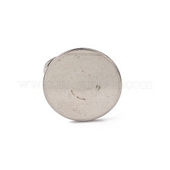 Verstellbare Fingerringkomponenten aus Edelstahl 304&nbsp;STAS-L193-P01-20mm
