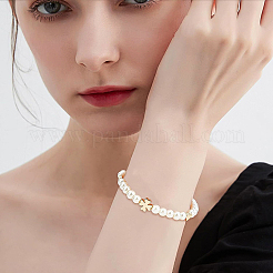 30 pz 6 perline in ottone stile&nbsp;KK-BC0007-62