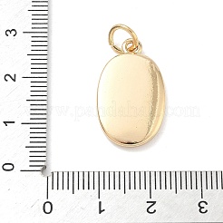 Bedruckte Messinganhänger&nbsp;X-KK-D104-02B-G