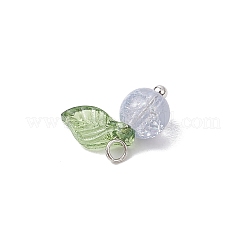 30 Stück Anhänger aus Crackle-Glas in 10 Farben.&nbsp;PALLOY-JF04168-02