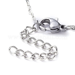 Colliers pendentifs en acier inoxydable 304 anti-ternissement&nbsp;NJEW-JN02848-01