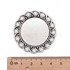 Cabochon supports d'alliage métallique&nbsp;PALLOY-A15624-AS-NF