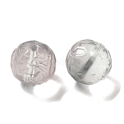 Perles en verre transparentes&nbsp;GLAA-D025-03K