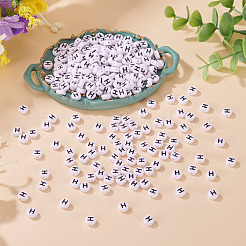 500pcs Acrylperlen&nbsp;SACR-TA0001-55H