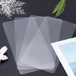 4 Stück rechteckige Acrylplatte&nbsp;OACR-PH0001-80B