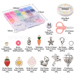 Kit de fabrication de bijoux heishi diy&nbsp;DIY-YW0005-52