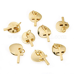 Colgantes de latón 10pcs&nbsp;PALLOY-TAC0270