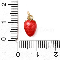 Messing Emaille Anhänger / charms&nbsp;KK-P303-06E-G