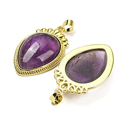 Pendentifs pierres précieuses naturelles mixtes&nbsp;G-F760-02B