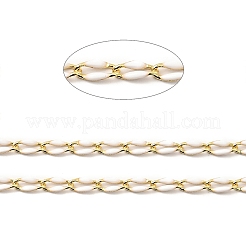 Cadenas de bordillo de latón esmaltado&nbsp;CHC-C003-13G-02