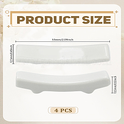 4 supporto per bacchette in porcellana&nbsp;DJEW-LP0001-18