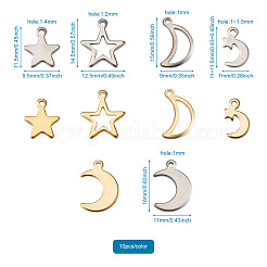 Pendentifs en acier inoxydable 304&nbsp;STAS-PJ0001-07