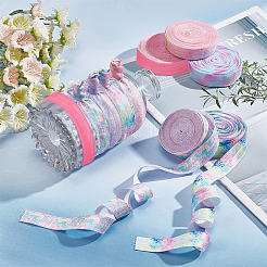 Cordon élastique plat en polyester de 24 yard&nbsp;EC-GF0001-22