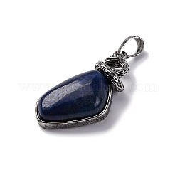 Gefärbt natürliche Lapislazuli Anhänger&nbsp;G-K338-42AS-09