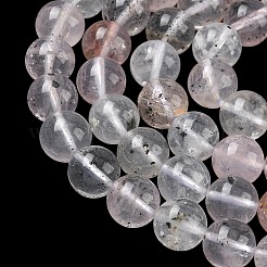 Natürliche Glimmerquarzperlen (Quarz mit Glimmereinschlüssen)&nbsp;G-C270-B03-8mm