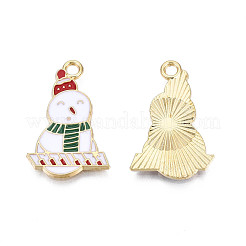 Crémaillère placage pendentifs en émail d'alliage&nbsp;ENAM-N055-170A