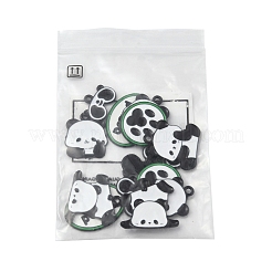 14pcs 6 styles de pendentifs en émail en alliage&nbsp;ENAM-FS0002-60