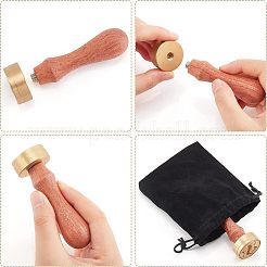 1 Stück Messingstempelkopf&nbsp;DIY-OC0008-30S
