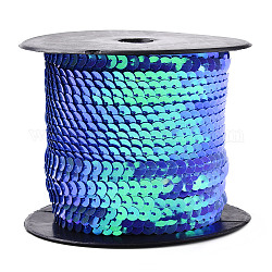 Pailletten-/Paillettenrolle in ab-Farbe, königsblau, 6 mm in Durchmesser, 100 Yards / Rolle