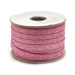 Cinta de nylon, piel de serpiente de imitación, rosa, 3/8 pulgada (11 mm), aproximamente 50yards / rodillo (45.72 m / rollo)