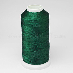 Filo nylon, per la fabbricazione di nappe, verde scuro, 0.3mm, circa 1093.61 iarde (1000 m)/rotolo