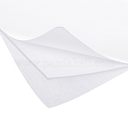 Sets de papier mousse éponge eva, avec double dos adhésif, antidérapant, rectangle, blanc, 30x21x0.3 cm