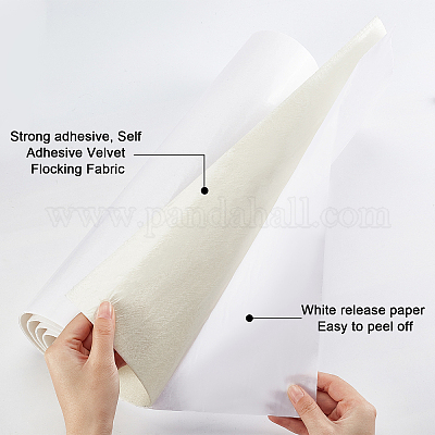 Autocollant en feutre de polyester&nbsp;DIY-WH0223-19D-1