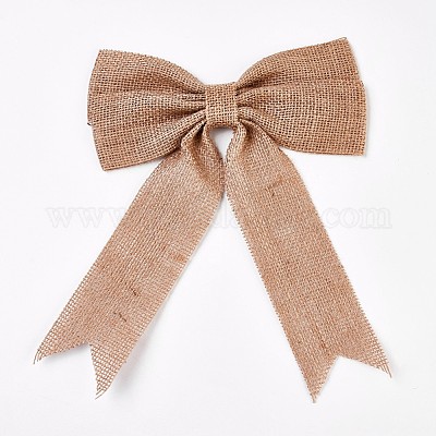 Leinen Bowknot&nbsp;DIY-WH0089-02-1