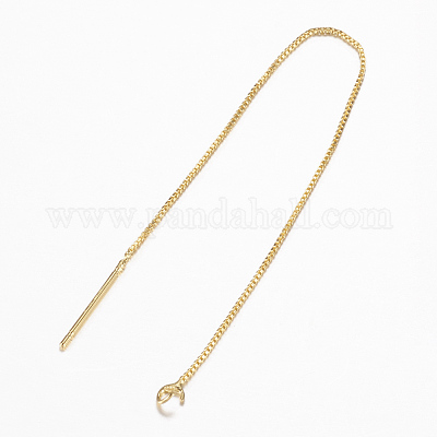 Accessoires de clous d'oreilles en laiton&nbsp;KK-F070-16-FF-1