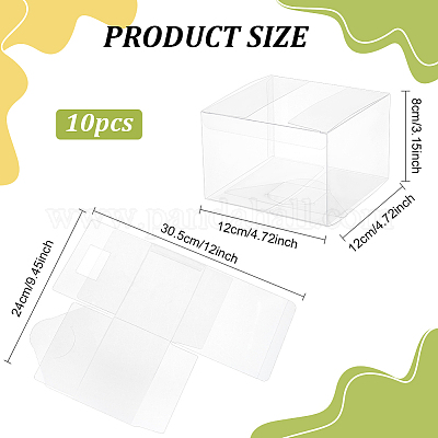 Geschenkbox aus Kunststoff&nbsp;CON-WH0089-50-1