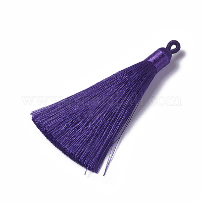 Pendentifs de gland de polyester&nbsp;FIND-I009-B01-1