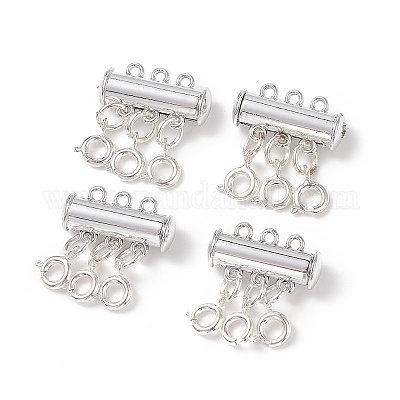  Necklace Layering Clasps Magnetic Slide Lock Clasp