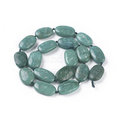 Fili di perline amazonite naturale&nbsp;G-F645-04-1