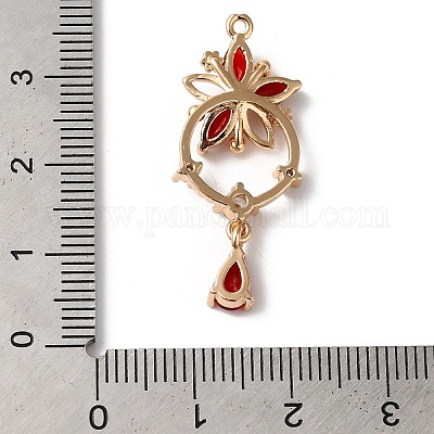 Pendente in ottone&nbsp;KK-C062-036G-01-1
