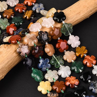 Brin De Perles En Amazonite Naturelle – Pierres Taillées 9-12 Mm – 90 Carats