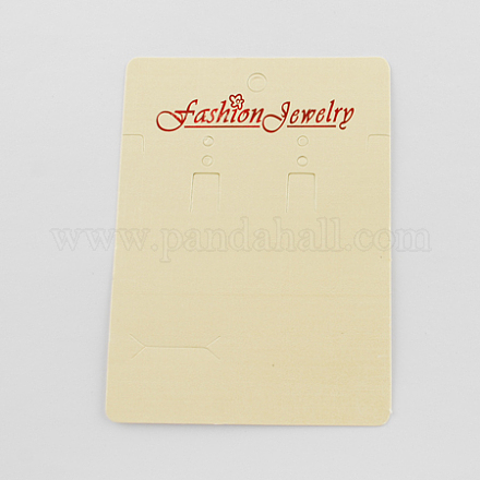 Paper Earring Display Cards EDIS-S012-107x80mm-1