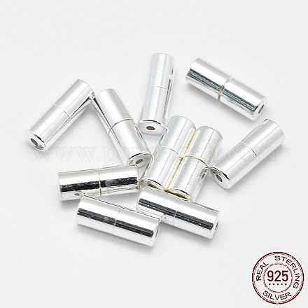 Cierres de rosca de plata de ley 925 STER-G019-10S-4mm-1