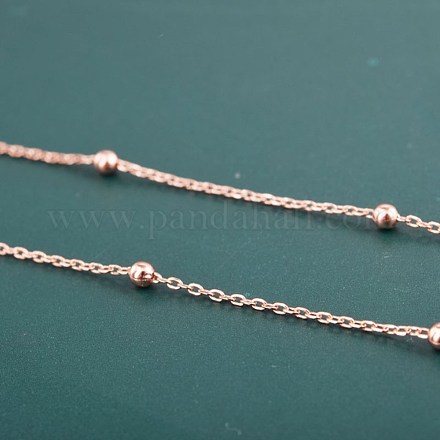 925 ожерелья из стерлингового серебра NJEW-BB48191-B-1